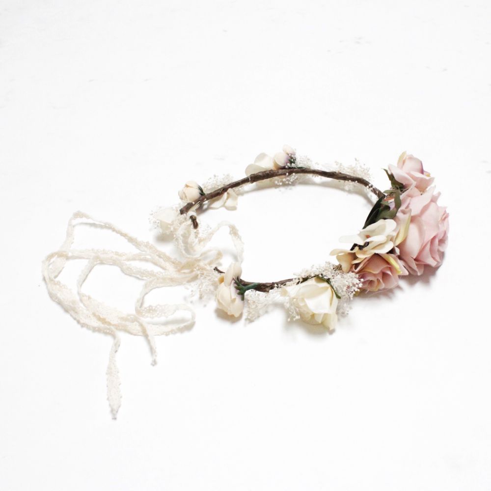 FLOWER CROWN - STRAW TOPPER – Rose Chic Craft Co