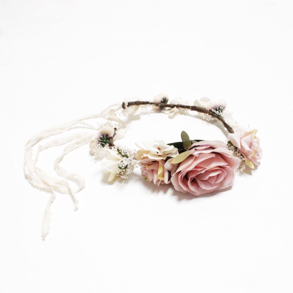 Flower Crown (Silver) – Rosie & Dott